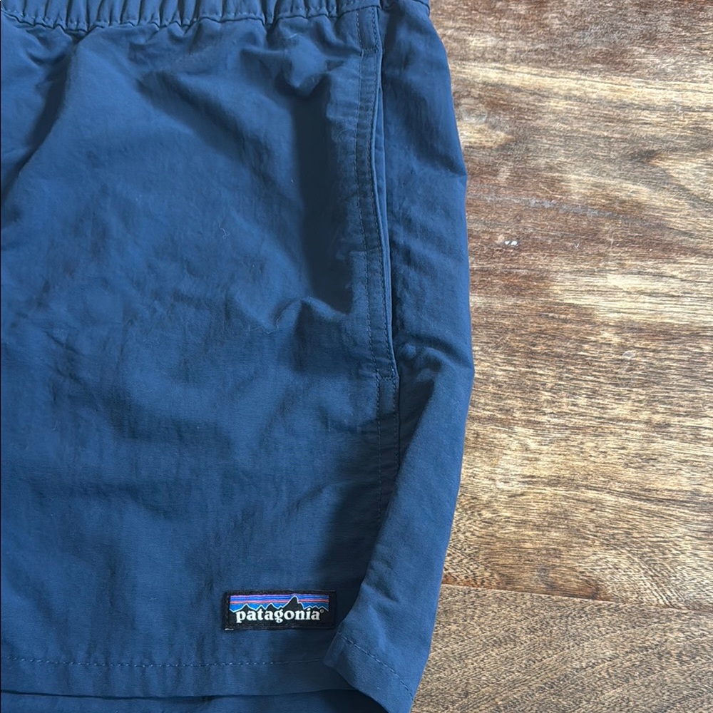 Patagonia Navy Athletic Shorts